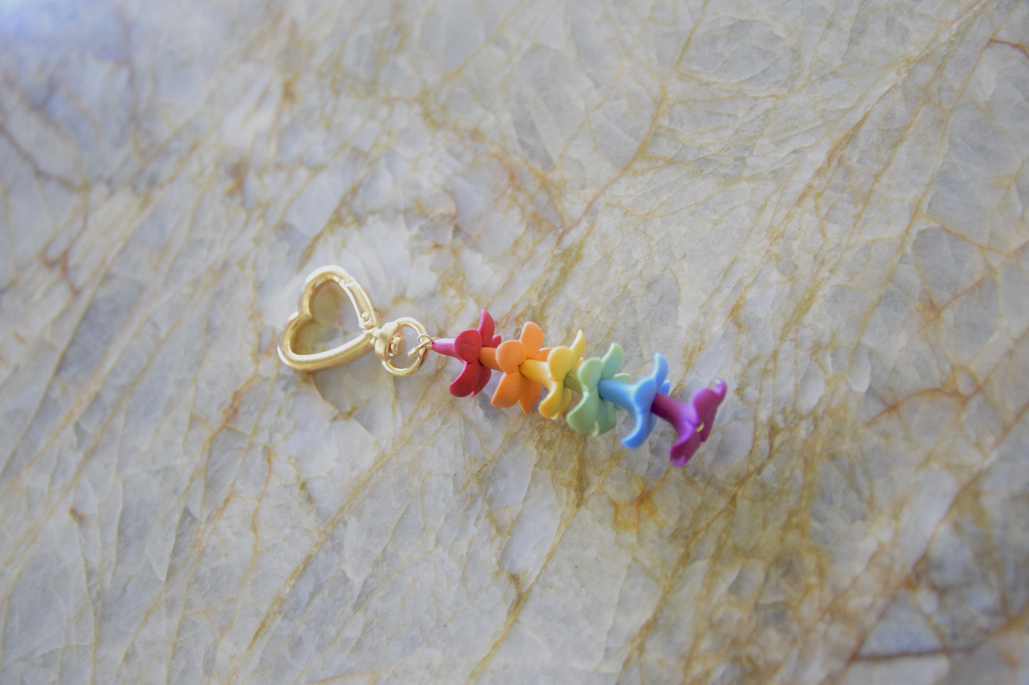 Rainbow Bag Charm